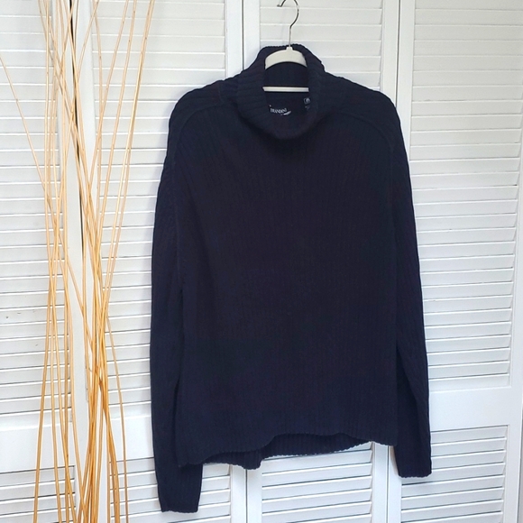 Other - BRANDINI Navy Pullover Cotton Turtleneck Size XXL